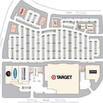 Plan of mall Chandler Village Center