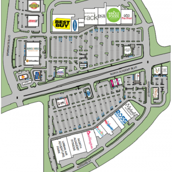 Plan of mall Chapel Hills West