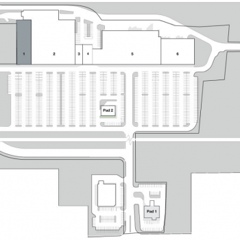 Plan of mall Charter Oak Mall