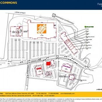 Plan of mall Chelsea Commons