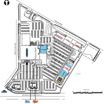 Plan of mall Cherry Hill Commons