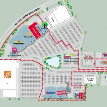 Plan of mall Chesterfield Marketplace