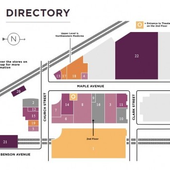 Plan of mall Church Street Plaza
