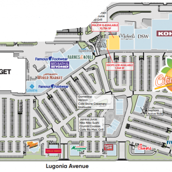 Plan of mall Citrus Plaza