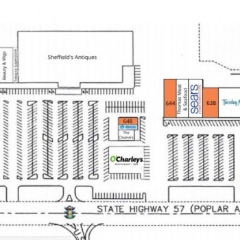 Plan of mall City Center