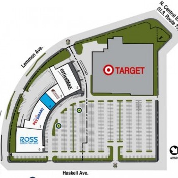 Plan of mall Cityplace Market
