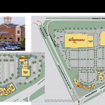 Plan of mall Clemson Corner