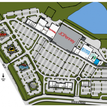 Plan of mall Clermont Landing