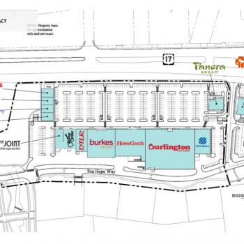 Plan of mall Coastal North Town Center