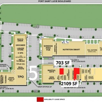 Plan of mall Coco Vista Center