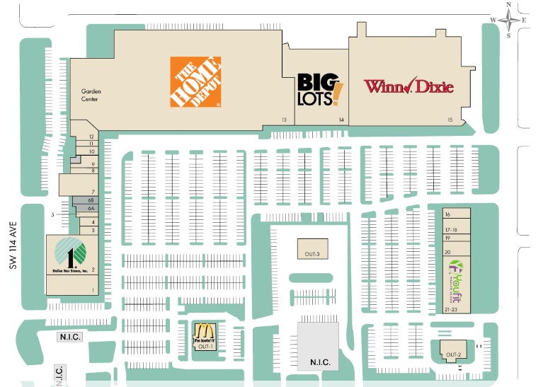 Winn Dixie Stores 254 In Concord Shopping Plaza Store Location