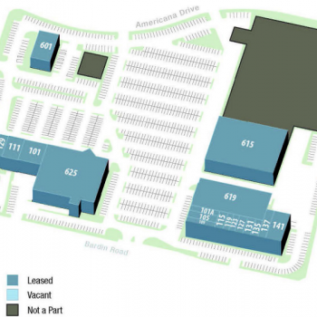Plan of mall Cooper Street Plaza