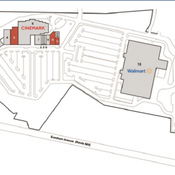 Plan of mall CooperTowne Center