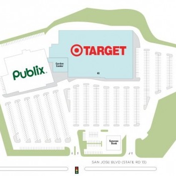 Plan of mall Courtyard Shopping Center