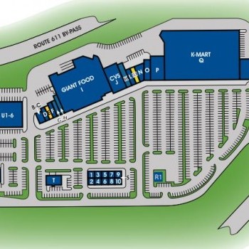 Plan of mall Cross Keys Place
