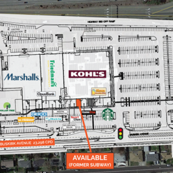 Plan of mall Crossroads at Pleasant Hill