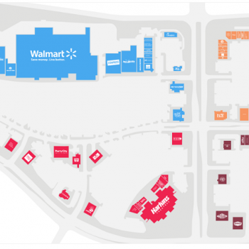 Plan of mall Crossroads Towne Center