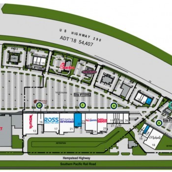 Plan of mall Cypress Towne Center