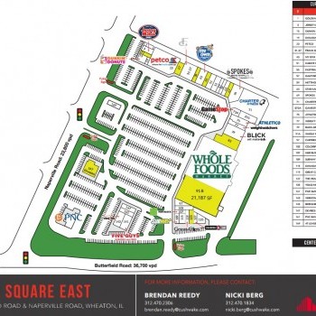 Plan of mall Danada Square East