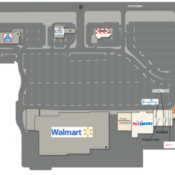 Plan of mall Darien Towne Center