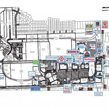 Plan of mall Dawley Farm Village