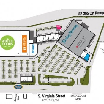 Plan of mall Del Monte Plaza