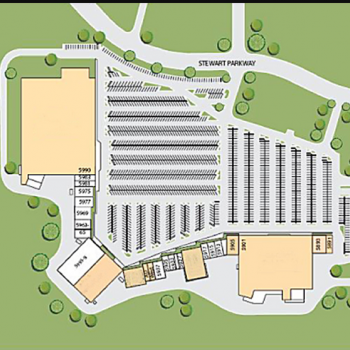Plan of mall Douglasville Town Center