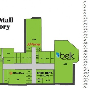 Plan of mall Dublin Mall