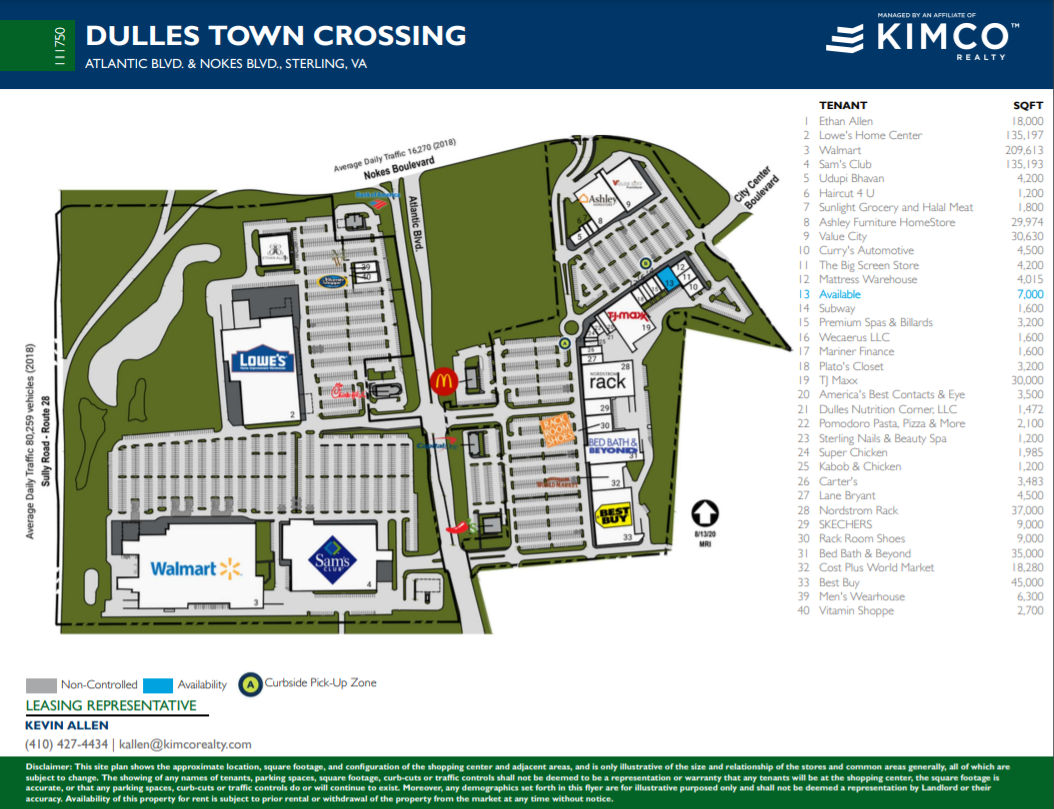 Dulles Town Center ::: Store Directory