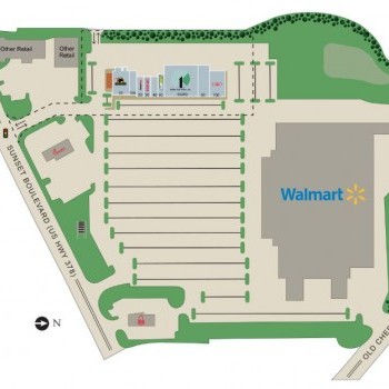 Plan of mall East Towne Centre
