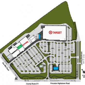 Plan of mall East Windsor Village
