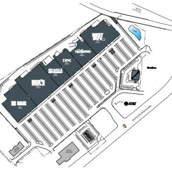 Plan of mall Eastgate Pavilion