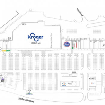 Plan of mall Eastgate Shopping Center