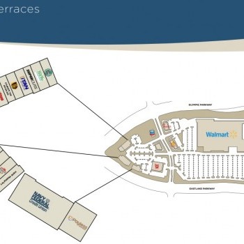 Plan of mall EastLake Terraces