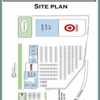 Plan of mall Eastridge Commons
