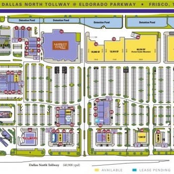 Plan of mall Eldorado Marketplace