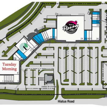 Plan of mall Embassy Lakes Shopping Center