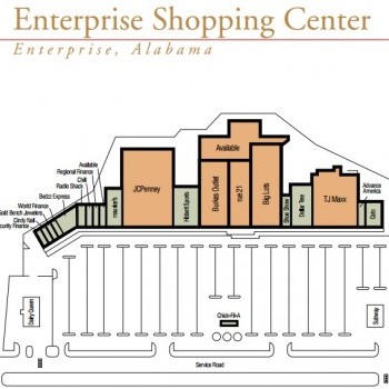 Plan of mall Enterprise Shopping Center