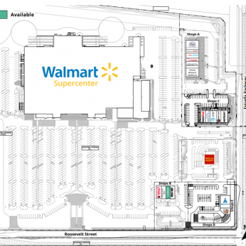 Plan of mall Estrella Marketplace