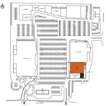 Plan of mall Evergreen Square