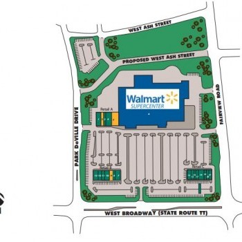 Plan of mall Fairview Marketplace
