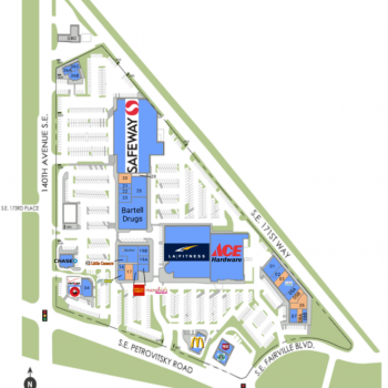 Plan of mall Fairwood Shopping Center