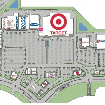 Plan of mall Falcon Ridge Town Center