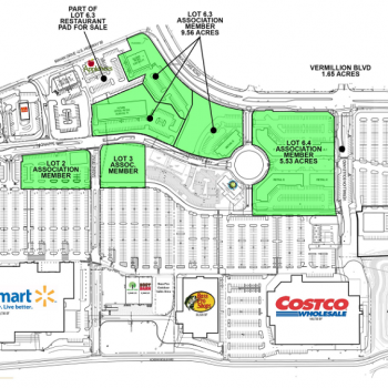 Plan of mall Fallschase Village Center