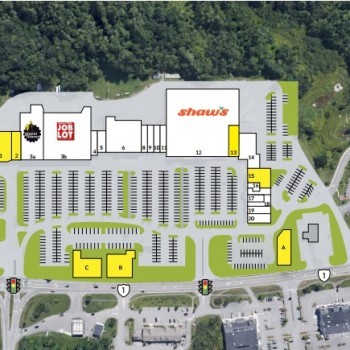 Plan of mall Falmouth Shopping Center
