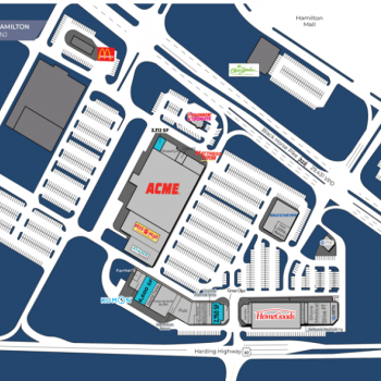 Plan of mall Festival At Hamilton