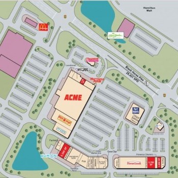 Plan of mall Festival At Hamilton