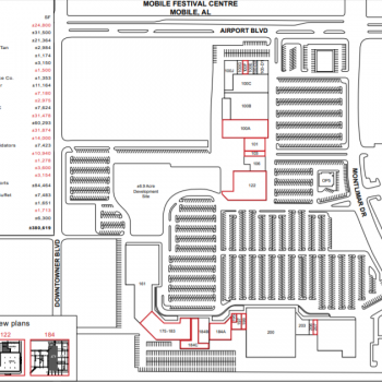 Plan of mall Festival Centre