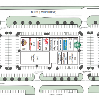 Plan of mall Firewheel Market