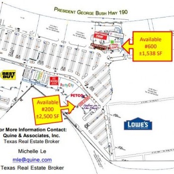 Plan of mall Firewheel Plaza